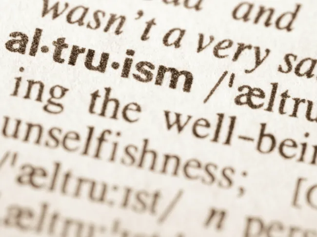 altruism dictionary